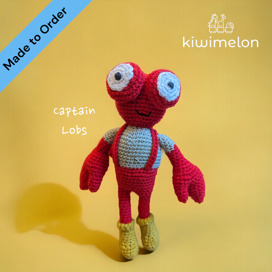 Captain Lobs: The Handmade Companion for Children - A Perfect Gift