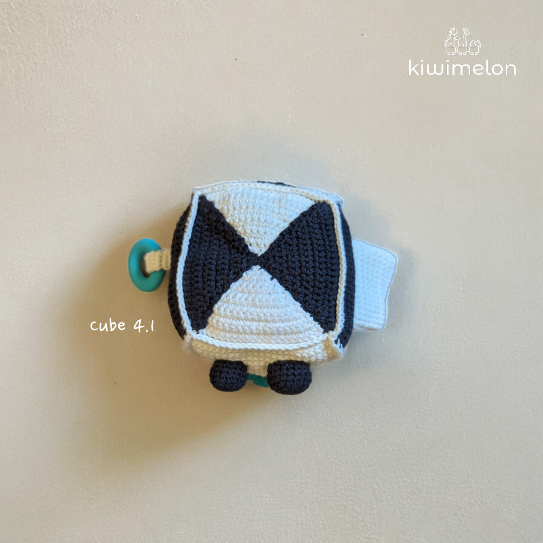 Cube 4.1: Crochet Sensory Cube